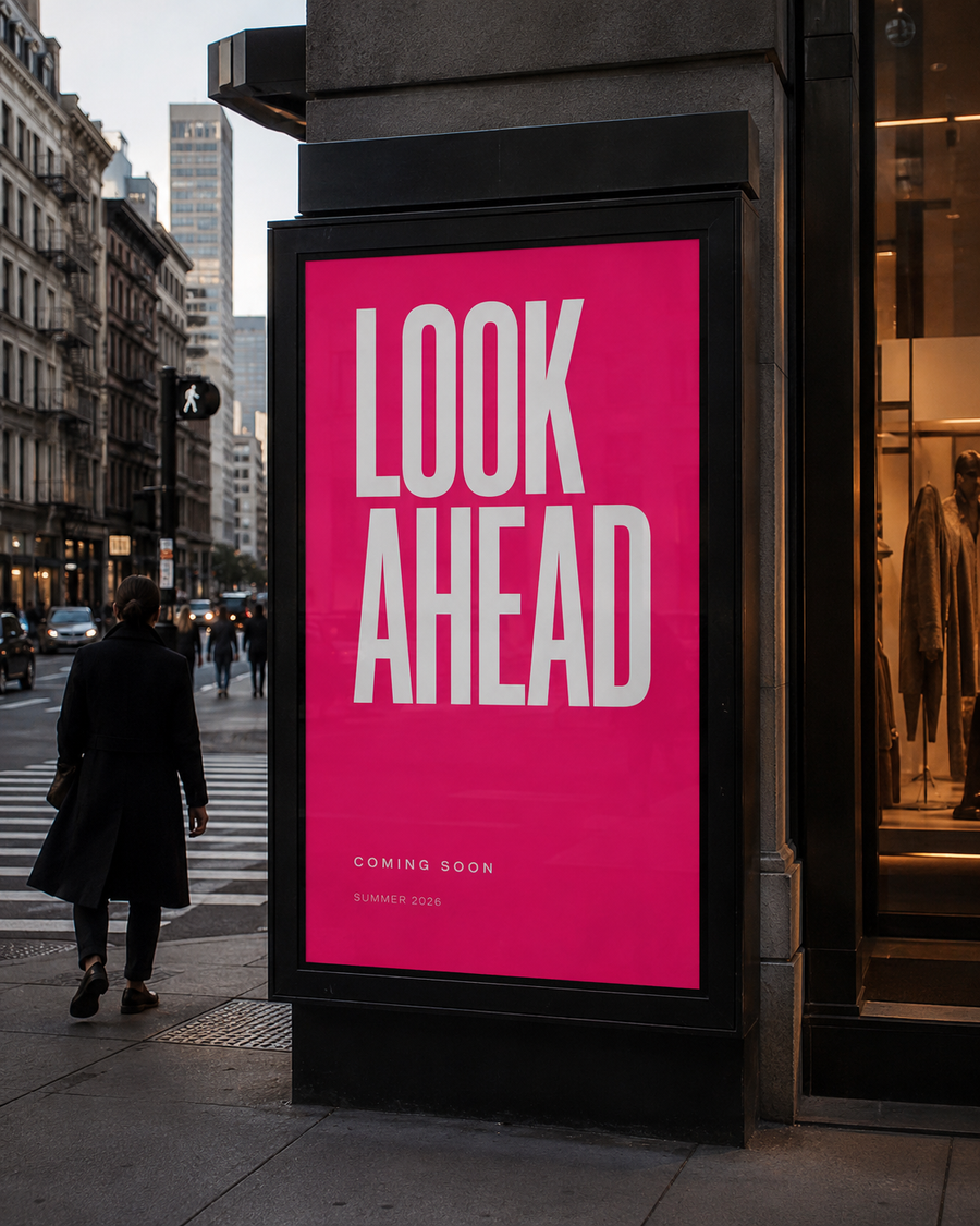 Look Ahead bus shelter campaign